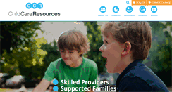 Desktop Screenshot of childcareresources.org